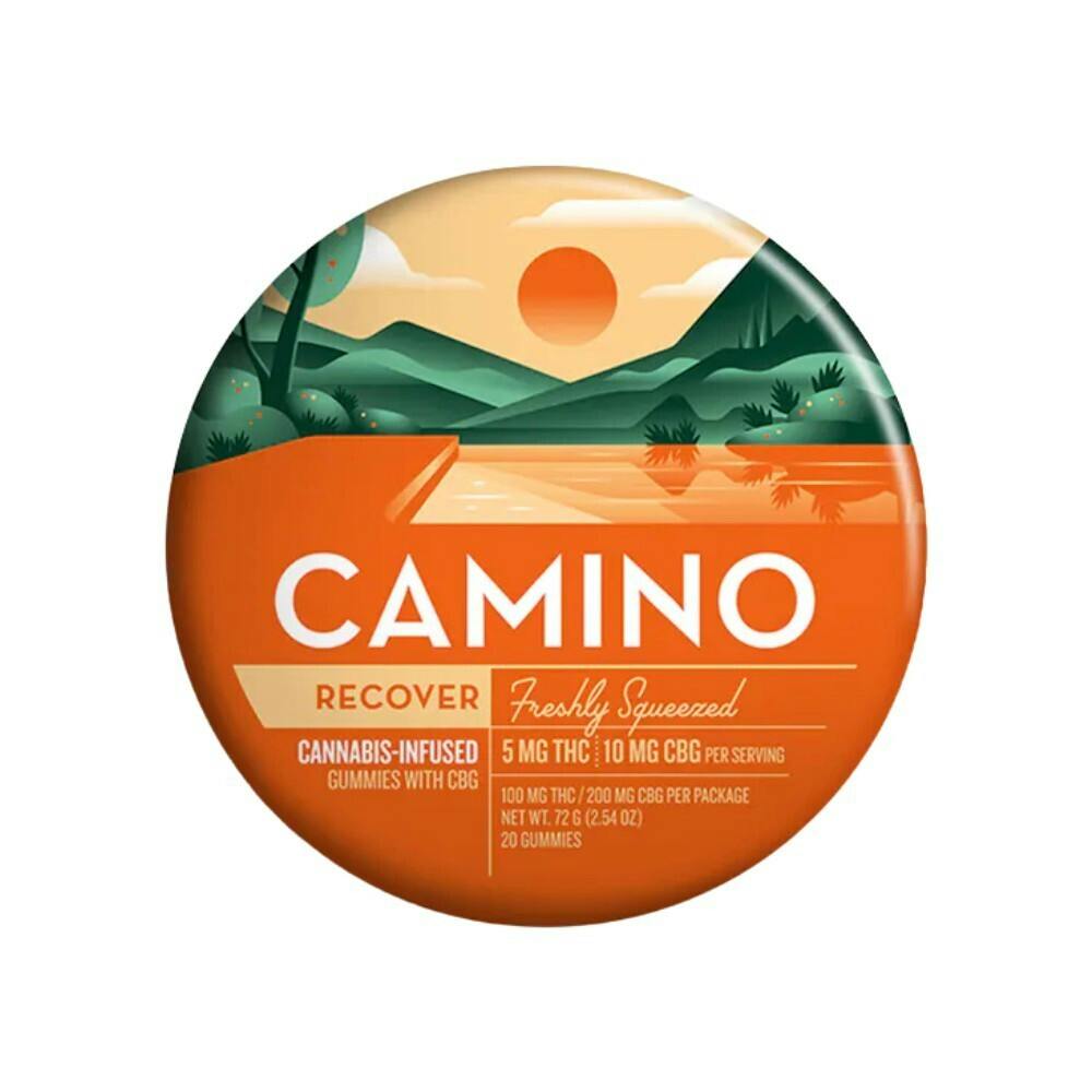 Relief | Freshly Squeezed THC:CBG 1:2 Gummies | 100mg | 20ct | 5mg/ea