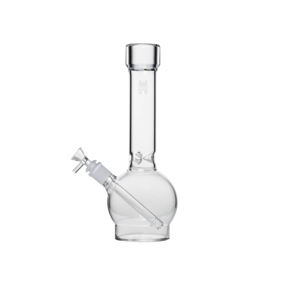 12" BALL BONG - CLEAR - HUMAN GRADE
