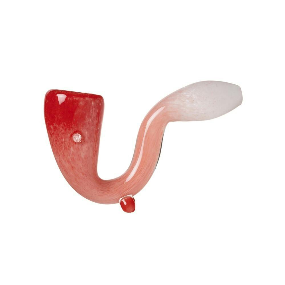 SHERLOCK PIPE - RED PINK WHITE - HUMAN GRADE