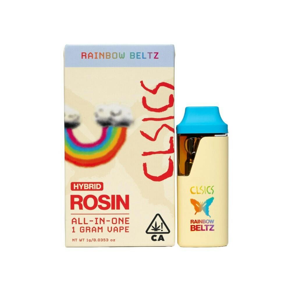 Rainbow Beltz - Live Rosin All in One Vape - 1g