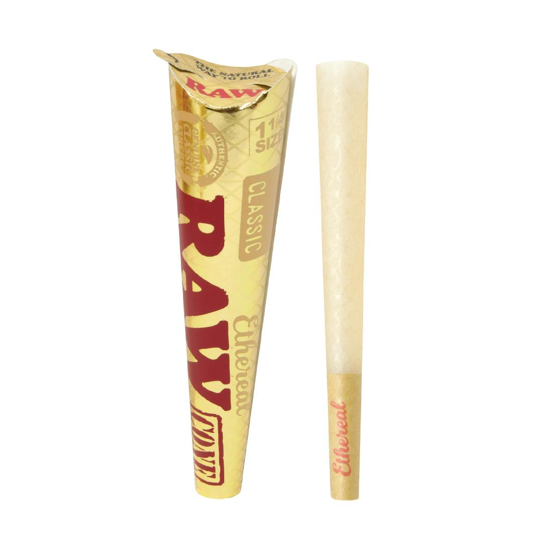 6 PACK ETHEREAL - 1 1/4 CONES - RAW