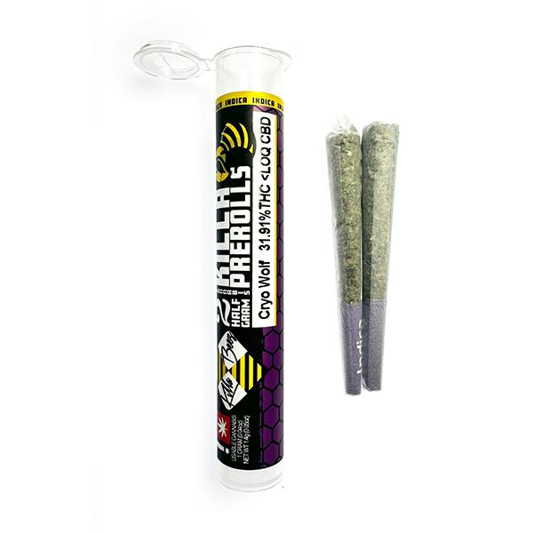 Daytona 500 2 0.5g Non-infused Prerolls from Killa Beez at La Mota