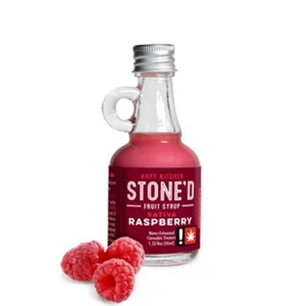 Raspberry 250mg "Ston'd" Fruit Syrup from Hapy Kitchen at La Mota