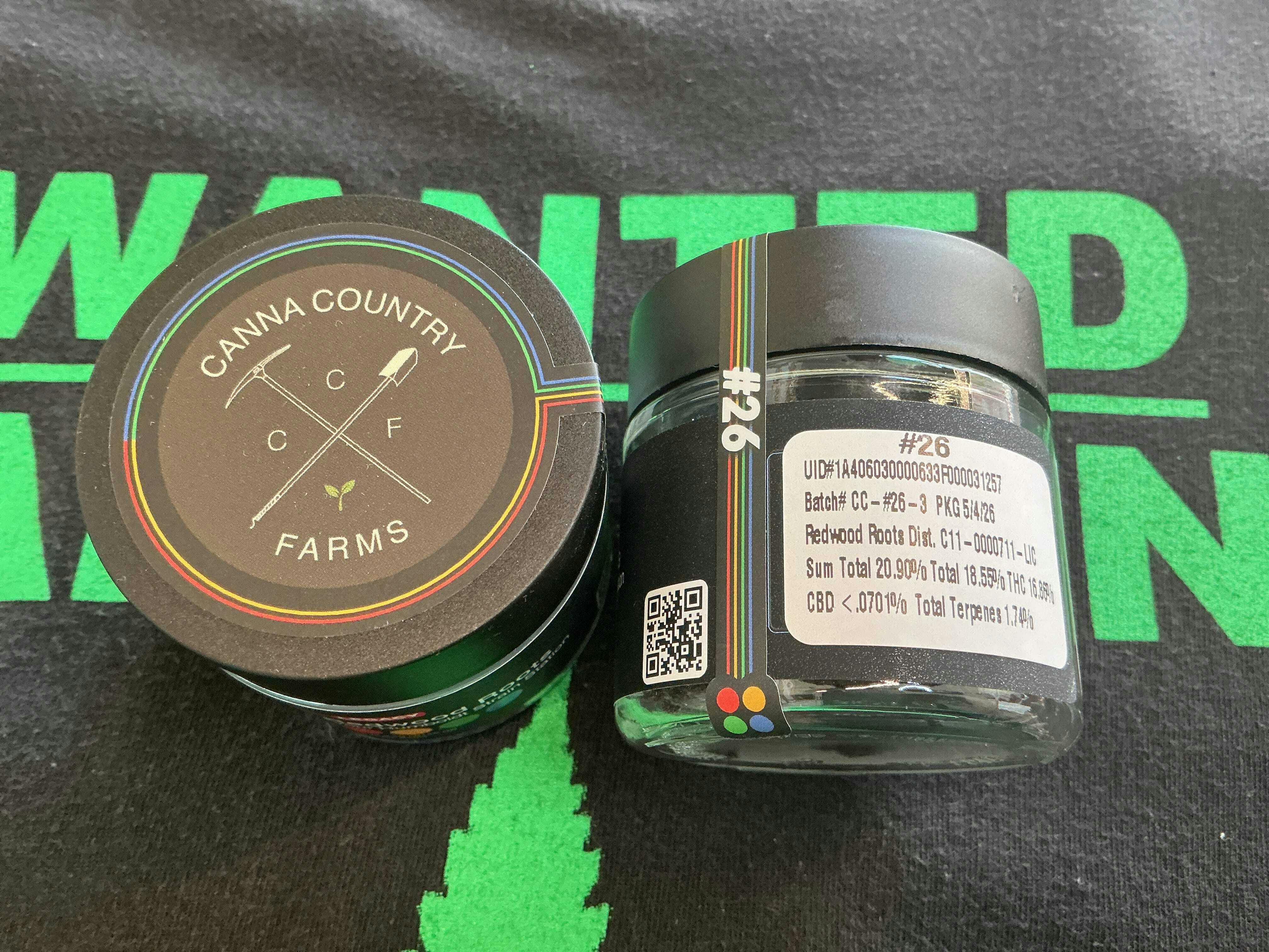 Redwood Roots: Canna Country Farms - Redwood Roots #26 Canna Country