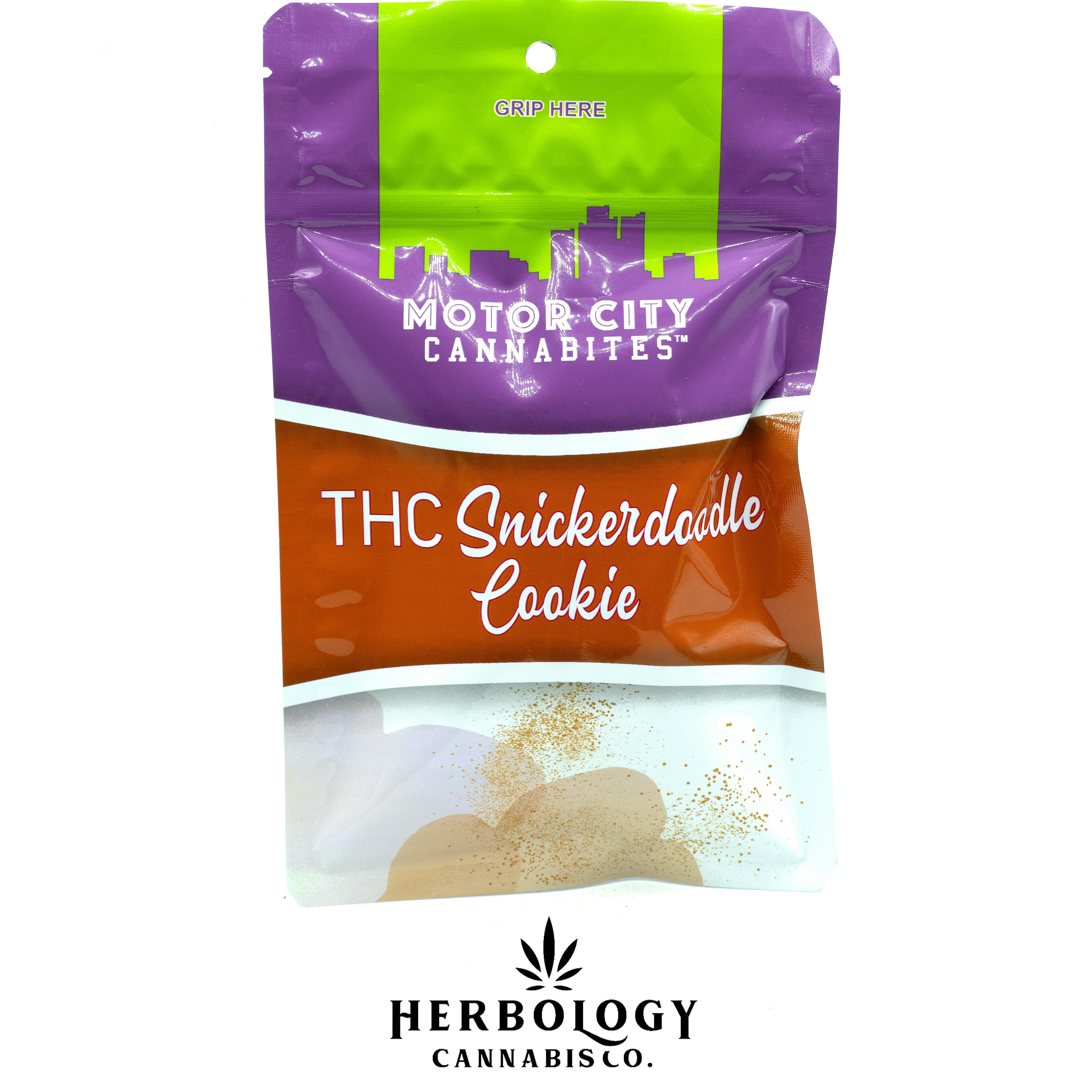 Motorcity Cannabites | Cookie | Snickerdoodle | 200mg cannabis product