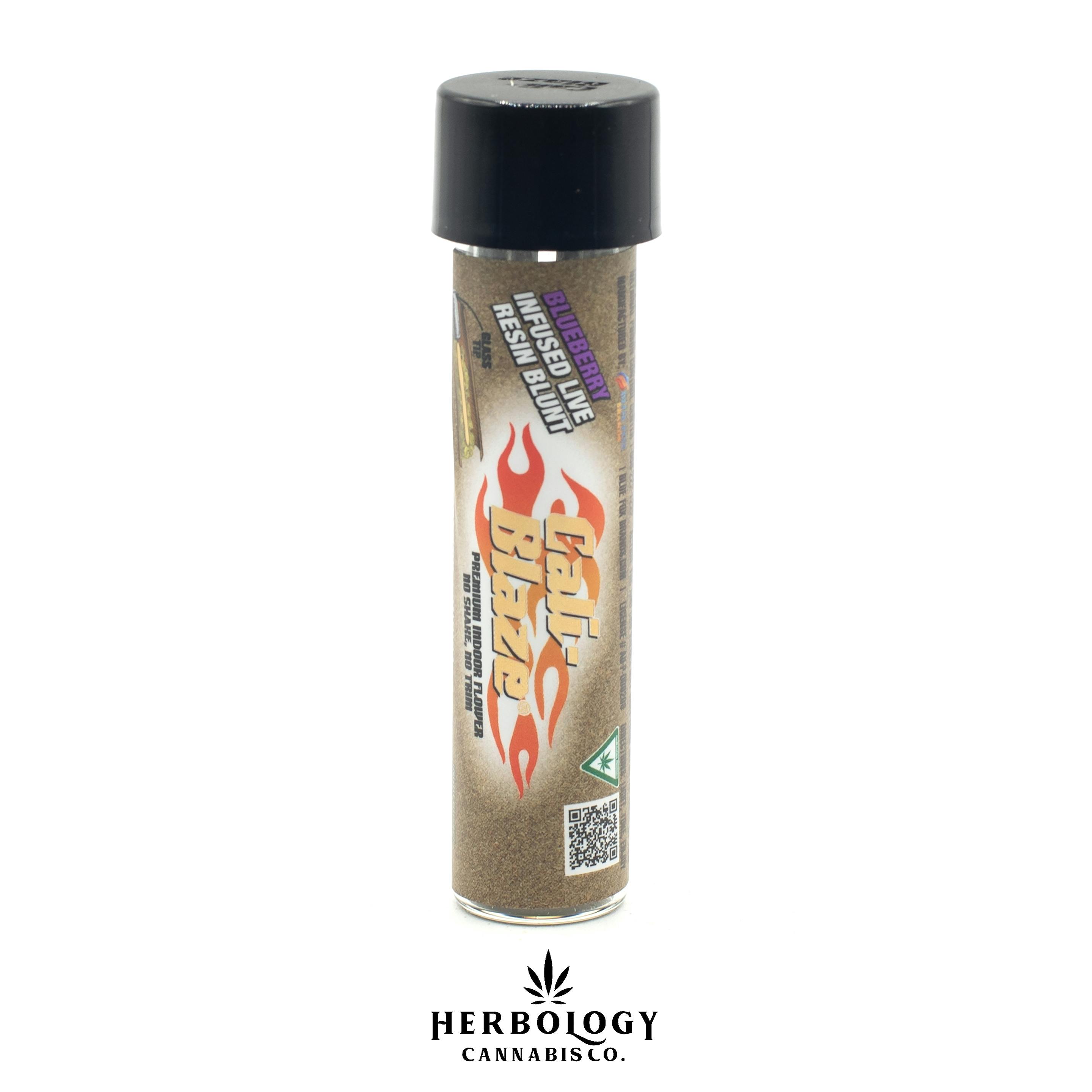 Cali-Blaze | Live Resin Infused Pre-Roll | Donut | Blueberry | 1.2g