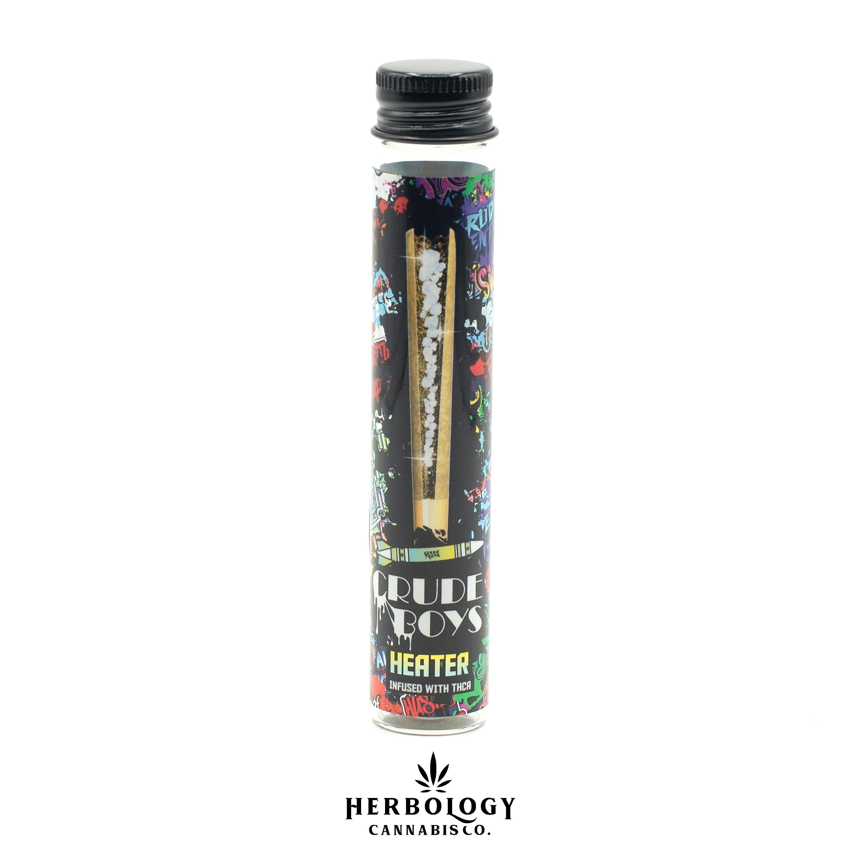 Crude Boys | Infused Pre-Roll | THCA Heater | Jane Doe | 1g
