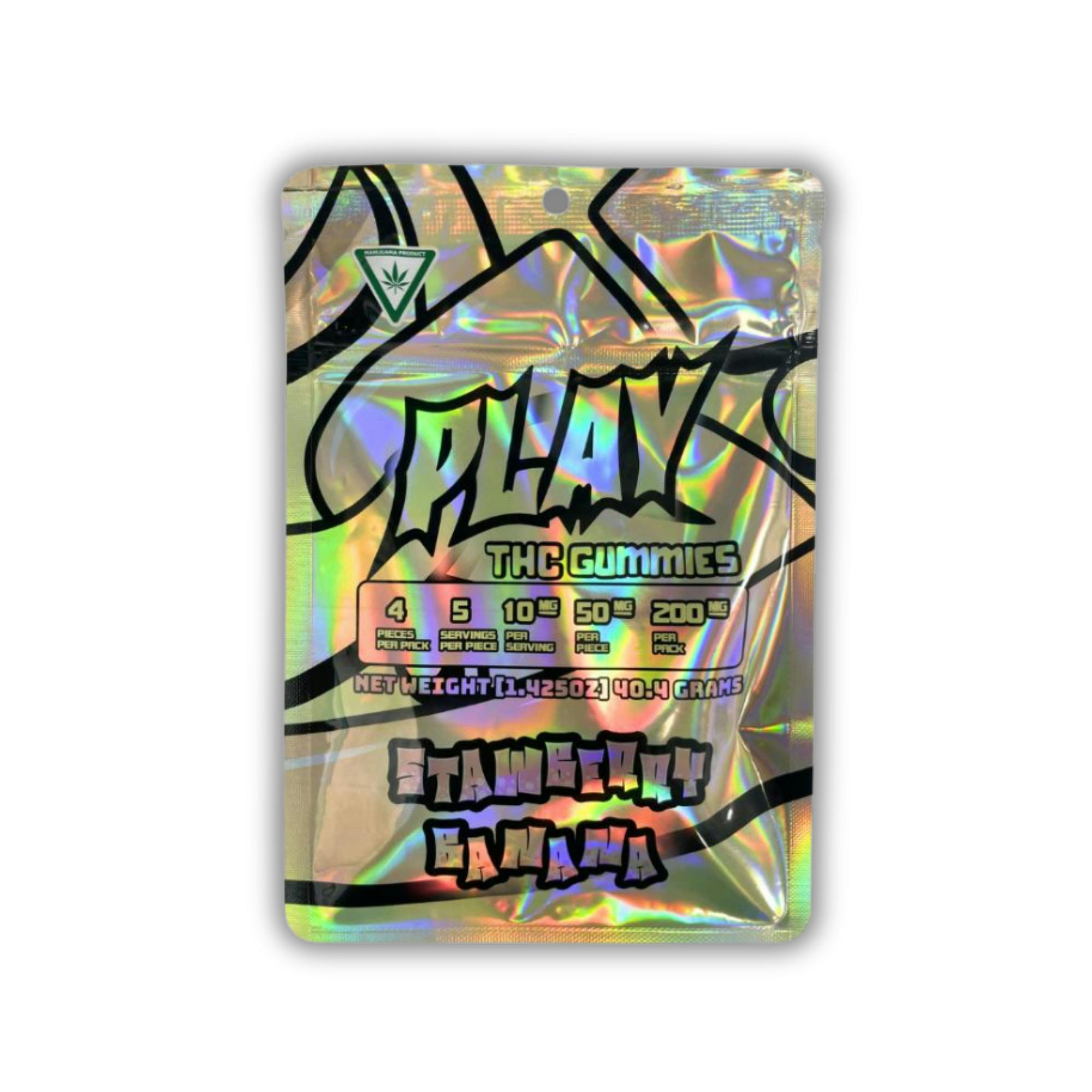 Play | Gummy | Strawberry Banana | 200mg