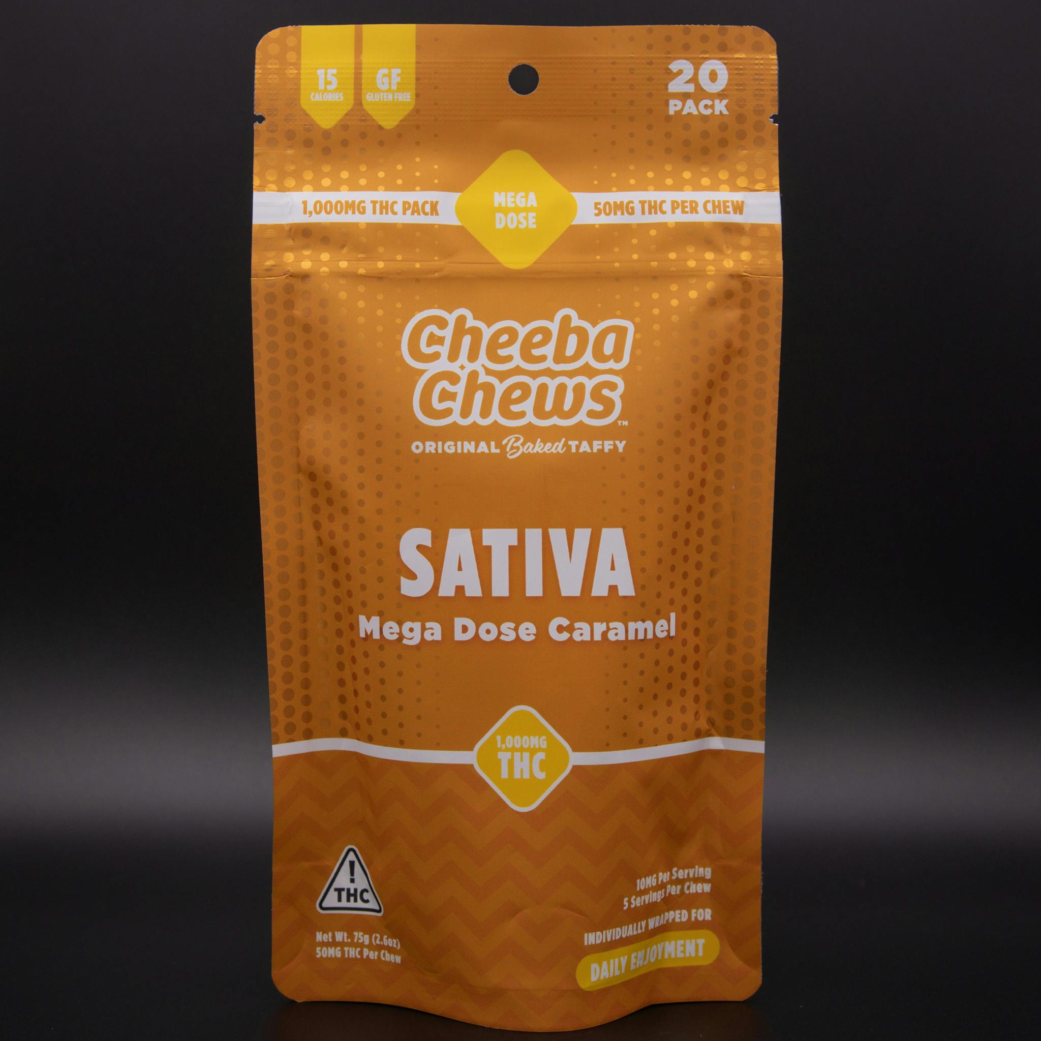 Cheeba Chews | 1000mg | Sativa Caramel Taffies