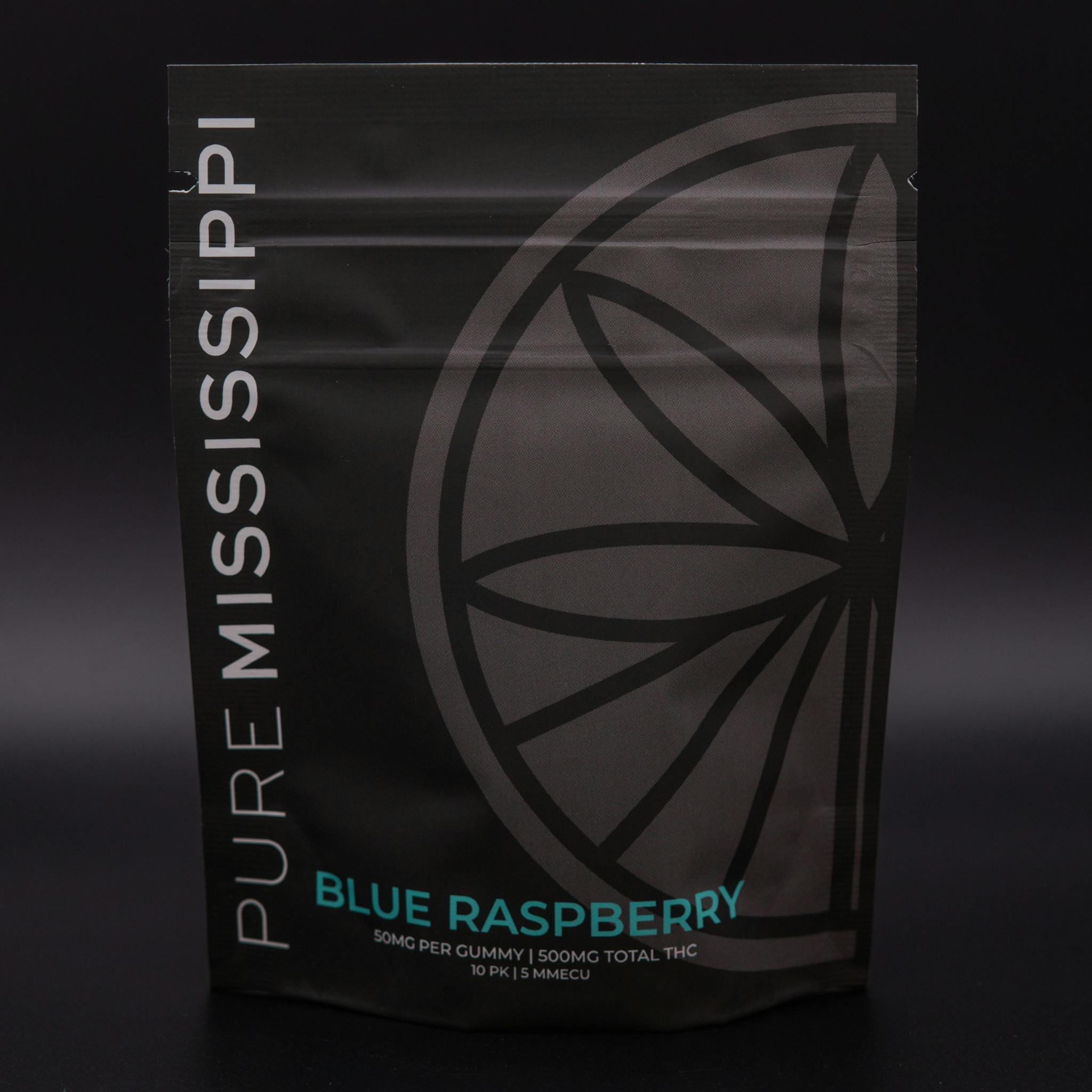 Pure MS | 500mg | Blue Raspberry | Relief Gummies