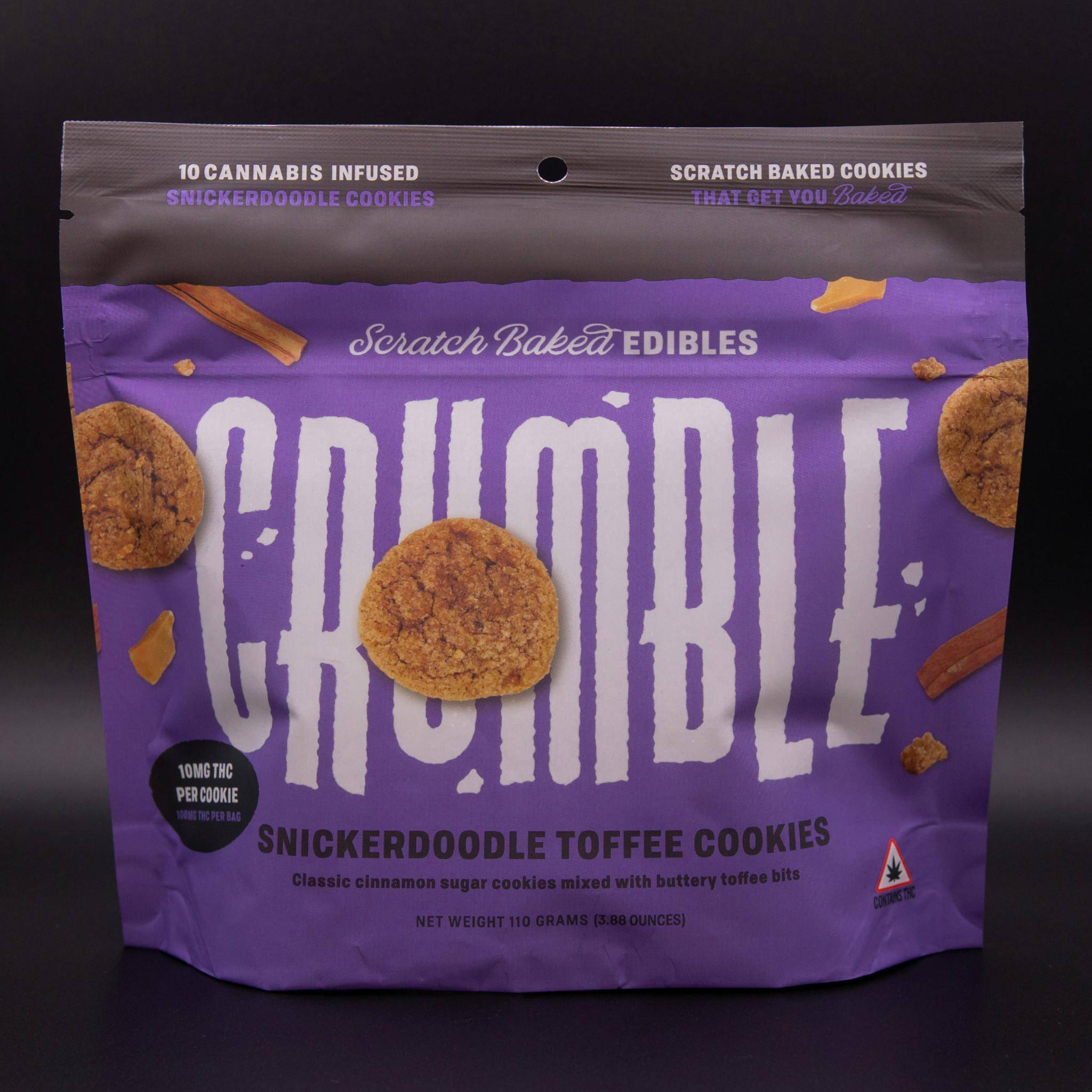 Crumble | 100mg | Snickerdoodle Toffee Cookies