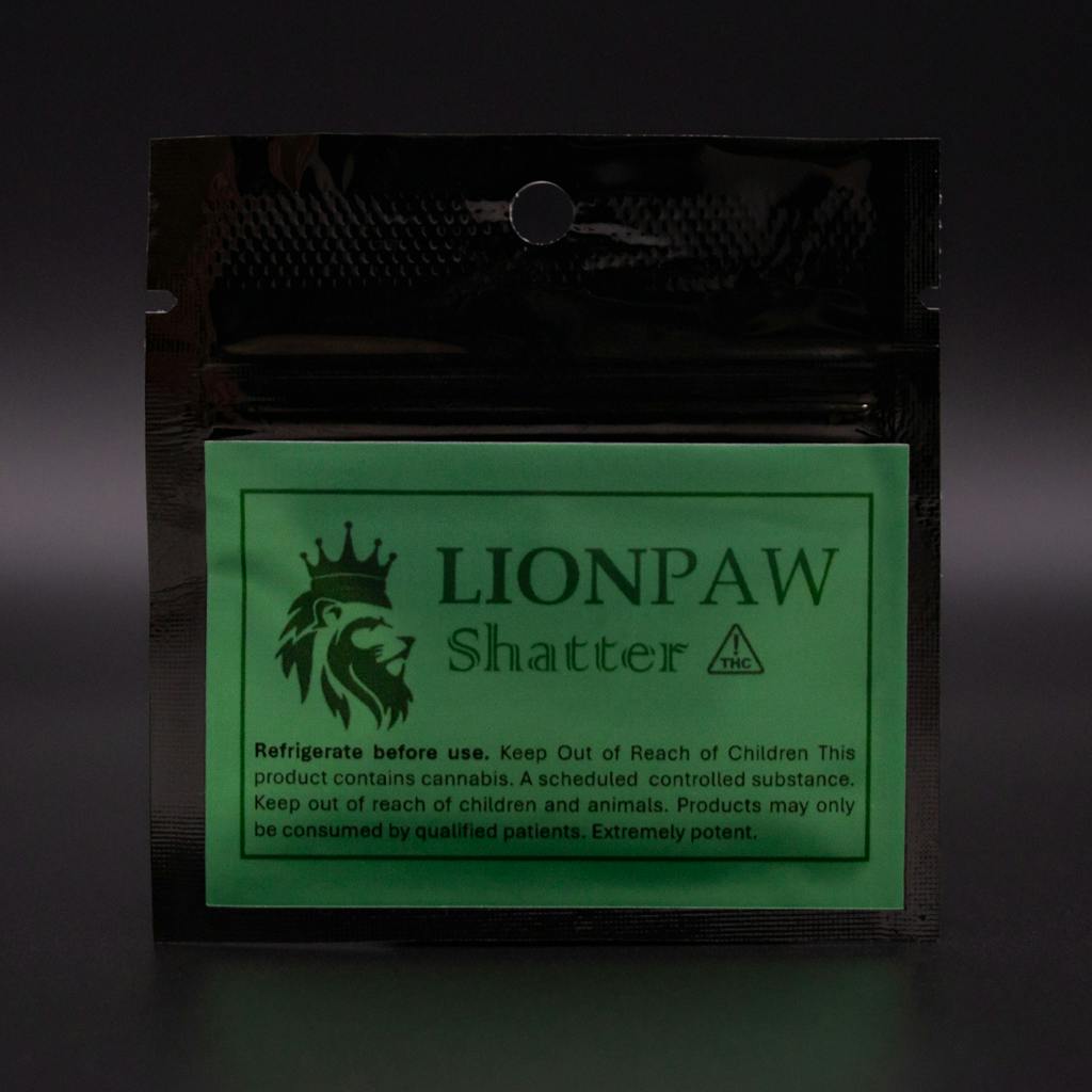 Lion Paw | 1g | G.A.S x Plantwerks Shatter