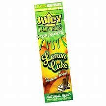 Juicy Hemp - Terp Enhanced Wrap- Lemon Cake - 2pk