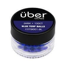 Uber Banger Quartz Terps Balls 6mm - Blue