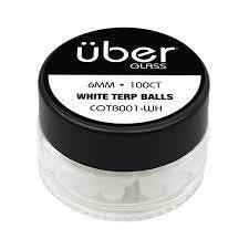 Uber Banger Quartz Terps Balls 6mm - Clear