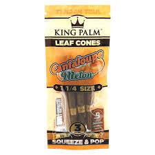 King Palm - 1¼ Pre-Rolled Cones - Cantaloupe Melon - 3pk