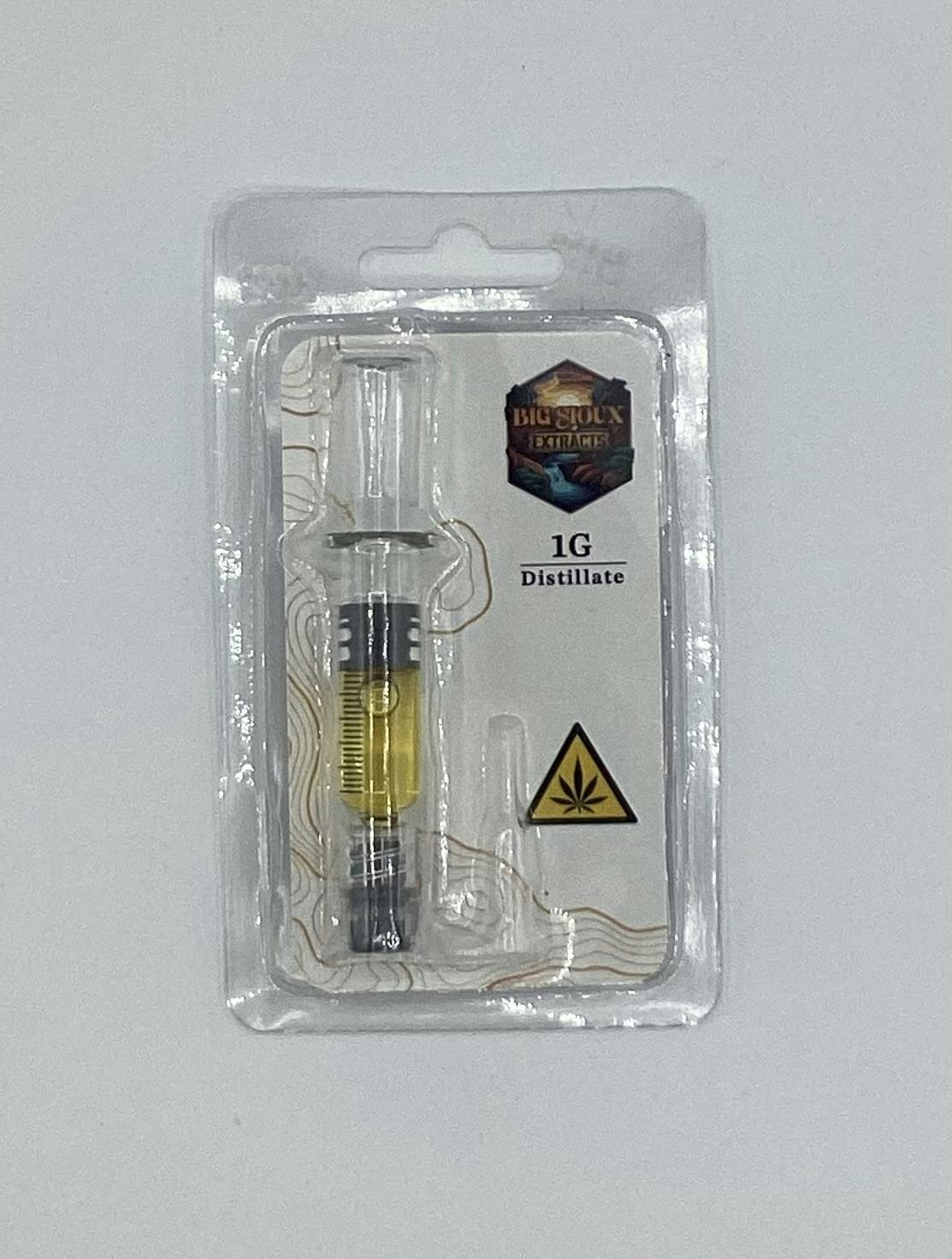Distillate Glass Syringe