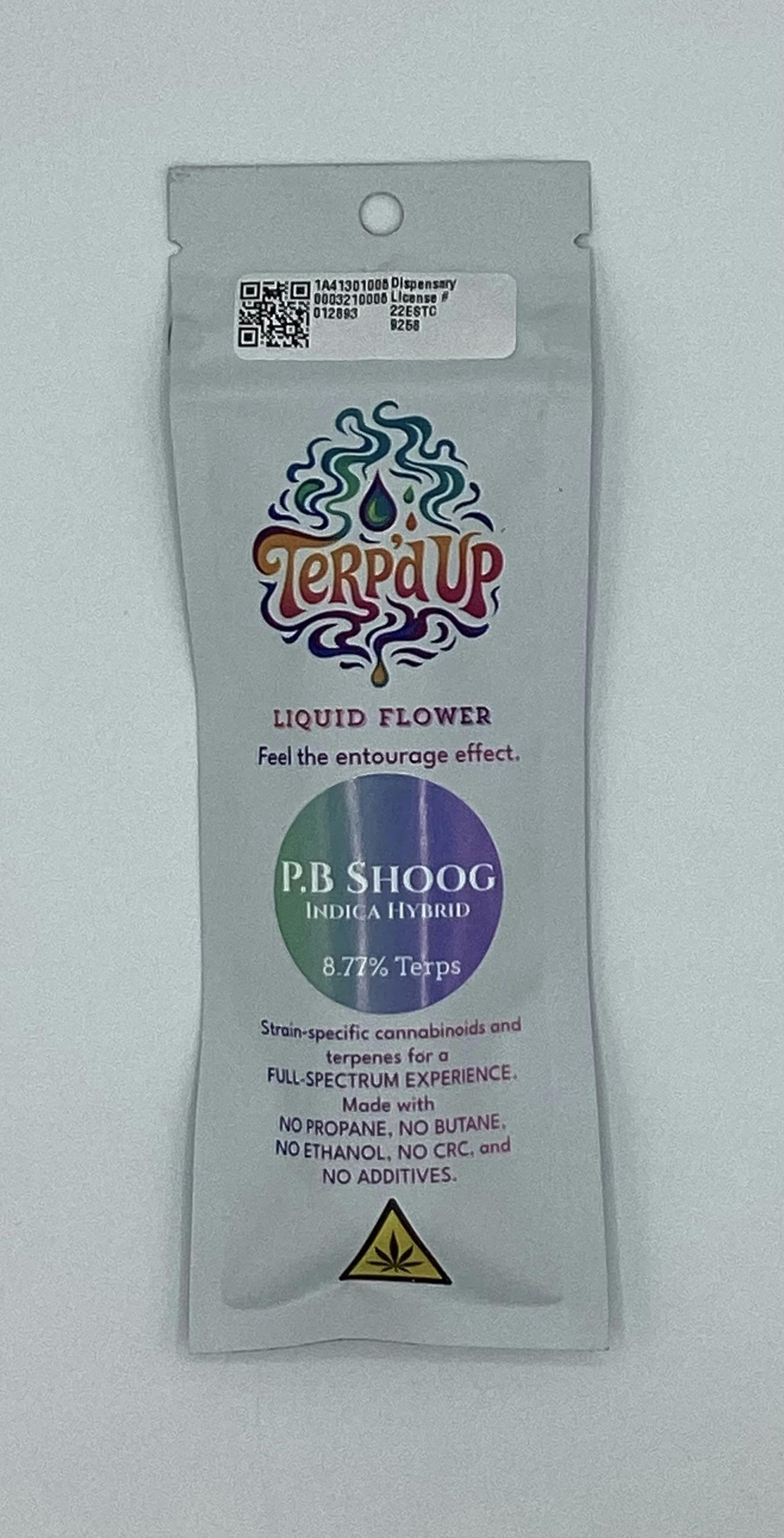 "Terp'd Up" PB Shoog Liquid Flower Disposable