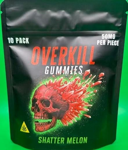 Overkill Shatter Melon Gummies