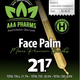 AAA Pharms-Face Palm-Preroll-1g