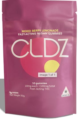 CLDZ-Mixed Berry-Vegan Gummy-100mg-Indica