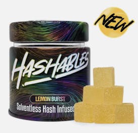 Hashables-Lemon Burst-Live Rosin Gummy-100mg