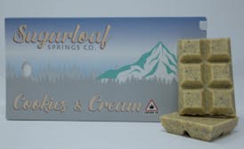 Sugarloaf Springs-Cookies+Cream Chocolate-100mg