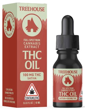 Treehouse-Sativa Tincture-100mg