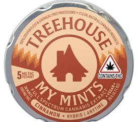 Treehouse-Hybrid Cinnamon Mints-100mg