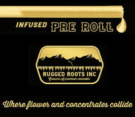 Rugged Roots-GMO X Cookies& Cream-Infused Preroll-1.2g