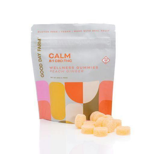 Good Day Farm 8:1 Peach Ginger Gummies
