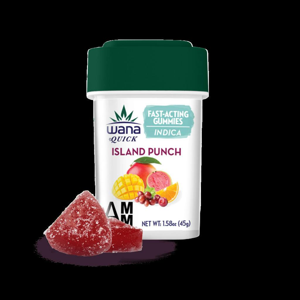 Wana Fast - Island Punch Indica Gummies