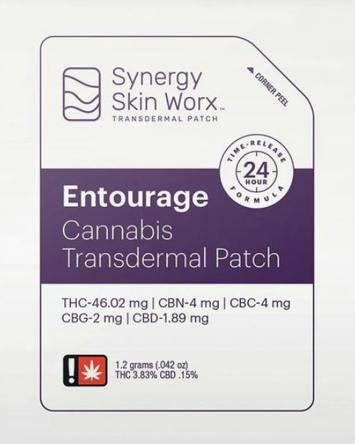 Synergy Skin Worx THC Entourage 2:1 Patches