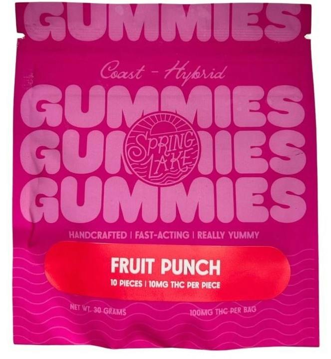 Spring Lake Fruit Punch Gummies