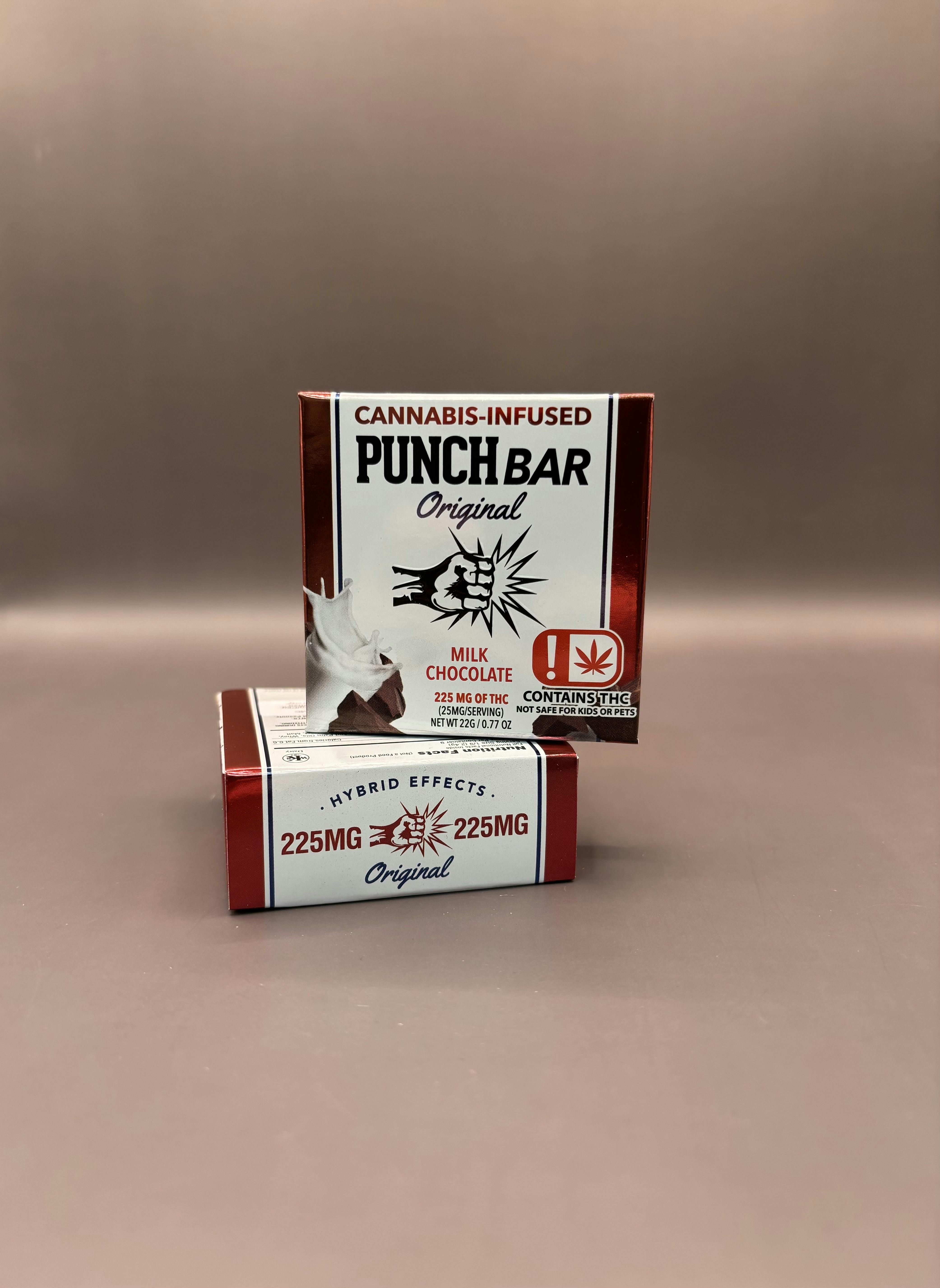 Punch Bar 225Mg Milk Choc