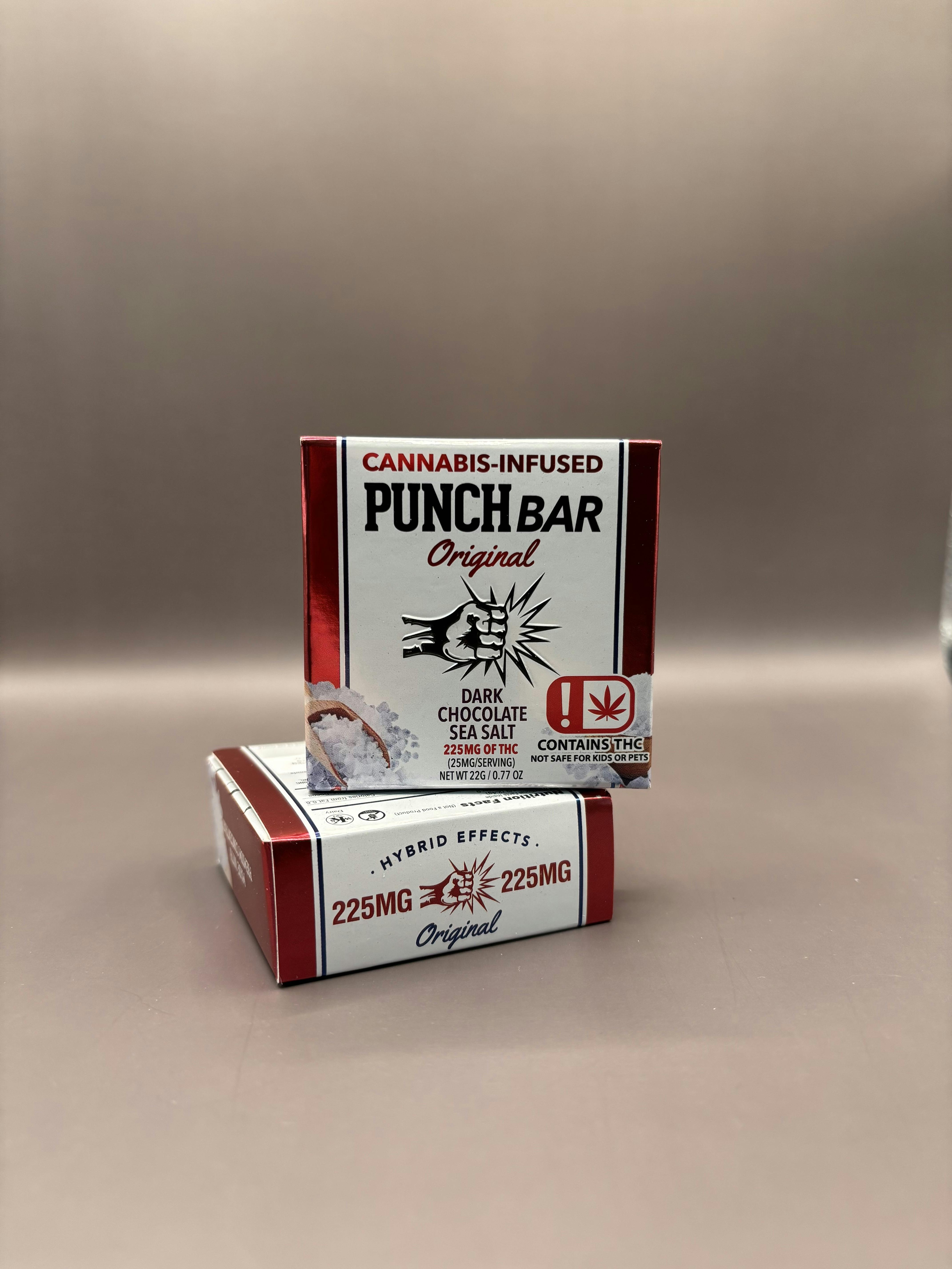 Punch Bar 225Mg Dark Choc Sea Salt