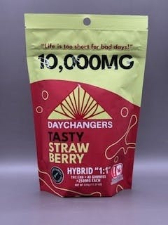 Day Changers 10,000mg THC Tasty Strawberry 40ct