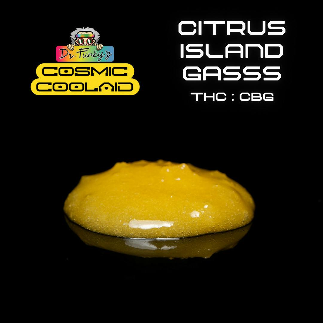 Dr. Funky's Cosmic Coolaid 3.5g Citrus Island Grass
