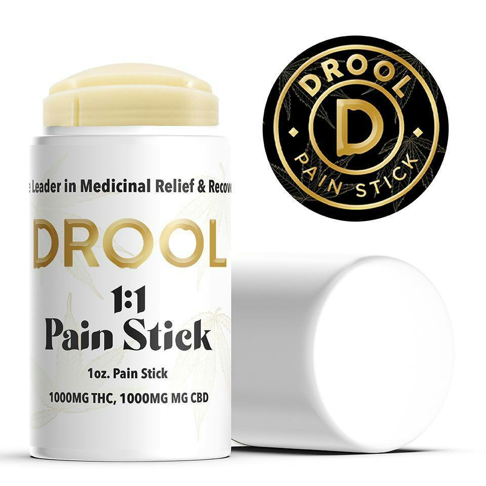 Drool 1:1:1 THC:CBD:CBG Pain Stick