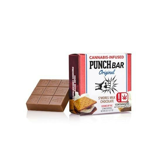 Punch Bar Extreme 1000mg S'mores Milk Choc