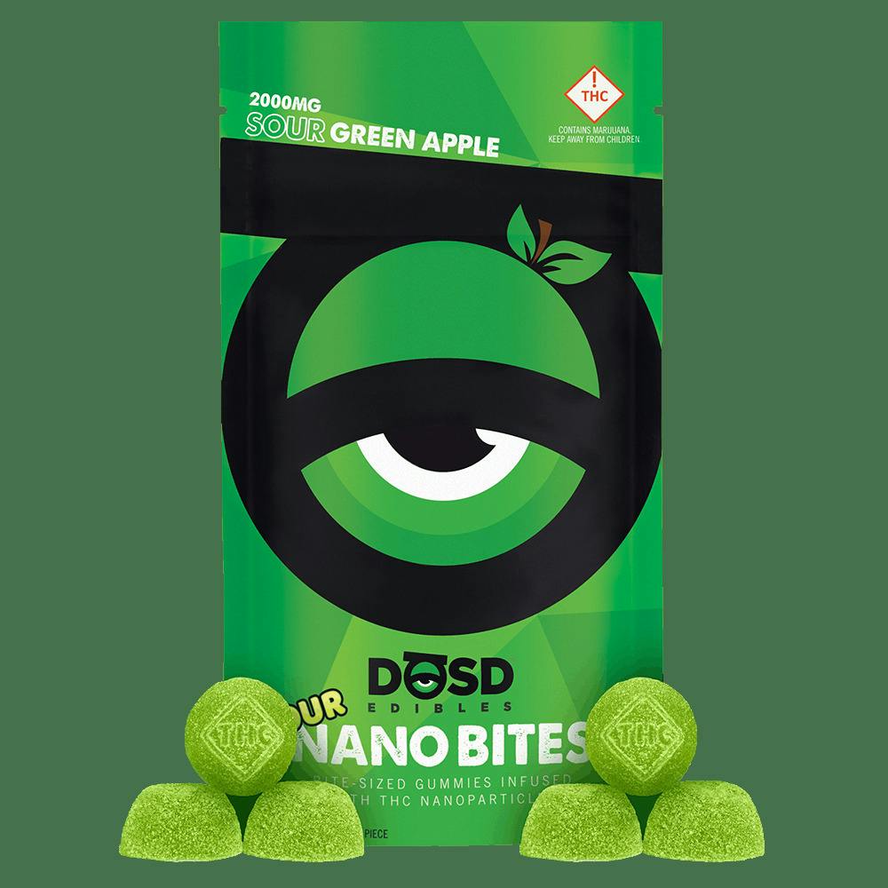 DOSD 2000mg Sour Apple - Sativa