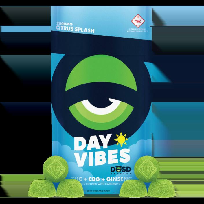 DOSD 2000mg Citrus Splash Day Vibes w/ CBD