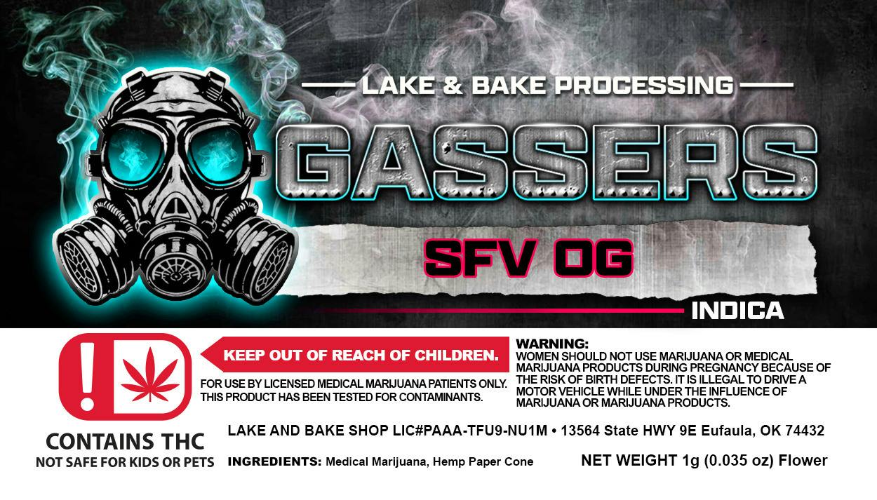 Gassers 1g Preroll SFV OG