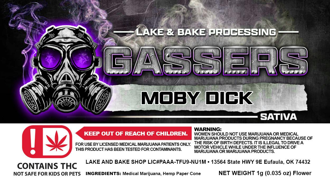 Gassers 1g Preroll Moby Dick