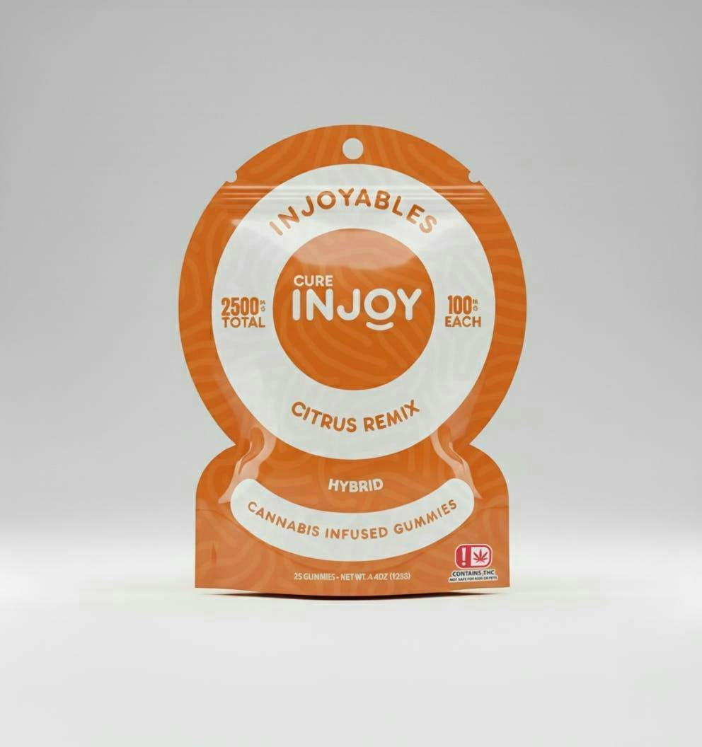 Injoy Gummies 2500mg Citrus Remix