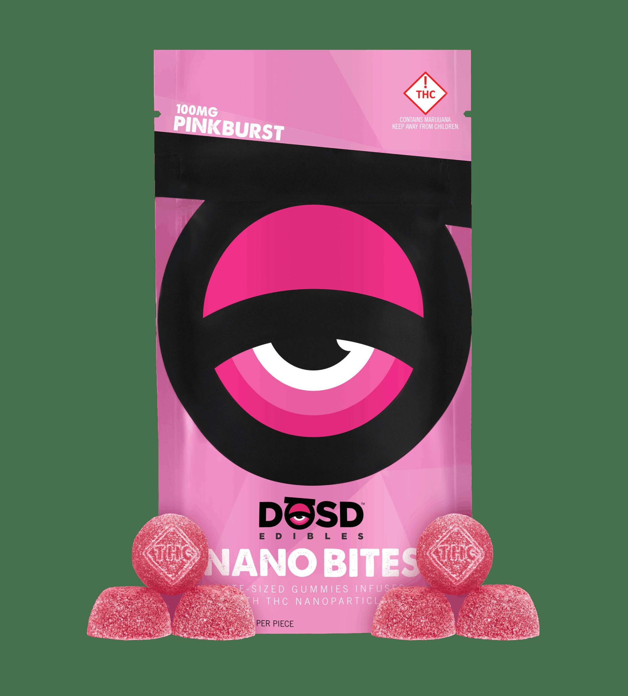Dosd 100mg Nano Indica Pink Burst