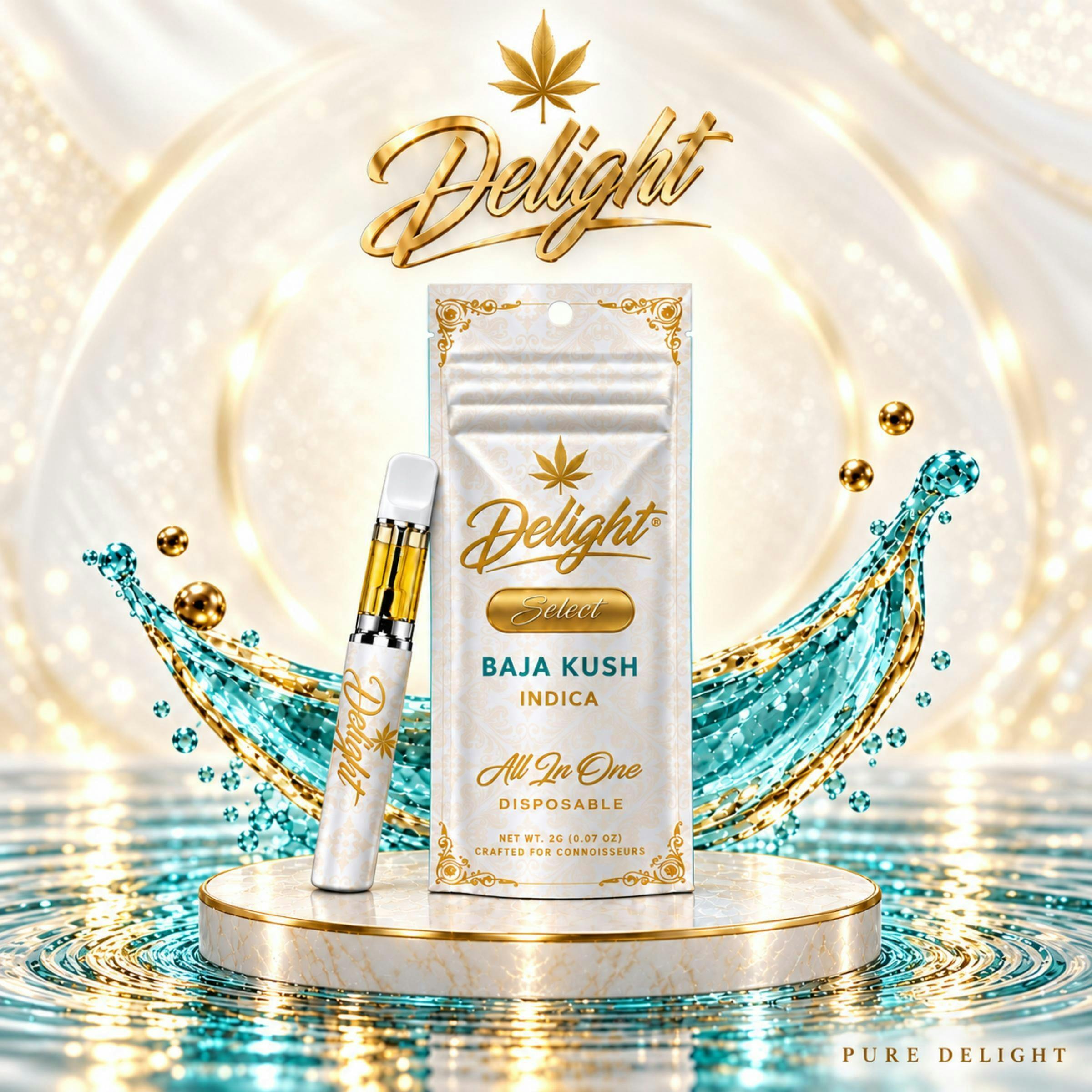 Delight 2g Disposable Baja Kush