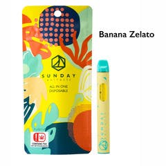 Sunday Extracts 2g All In One Banana Zelato