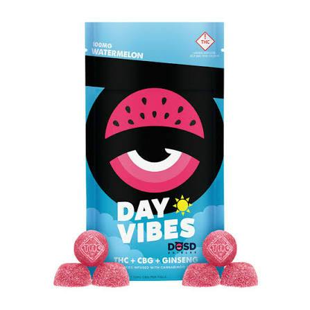 Dosd - Watermelon Day Vibes + CBG - Nano Bites - 100mg