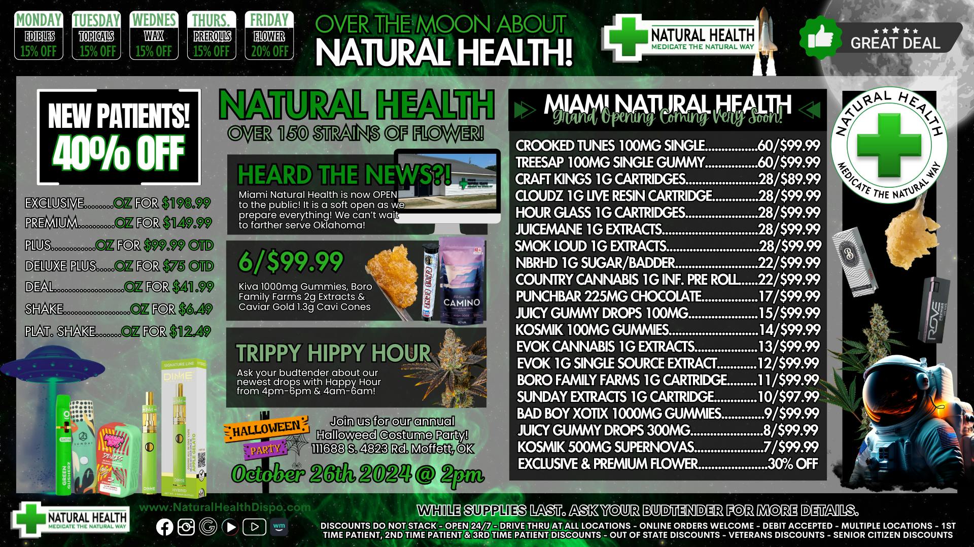 MIAMI NATURAL HEALTH🔥OPEN 24/7! at Miami Natural Health Weedmaps